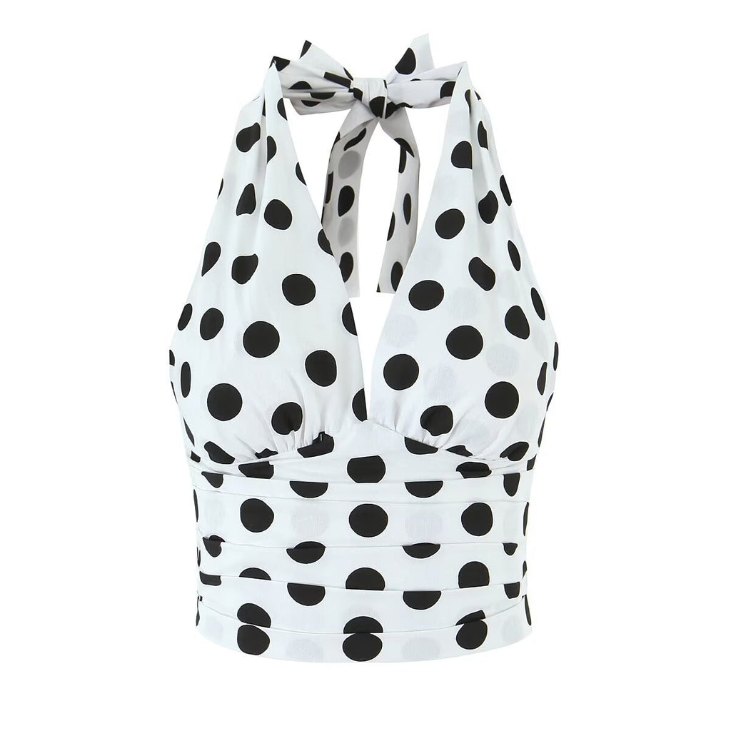 SET ELODIE POLKA BLUSA + FALDA