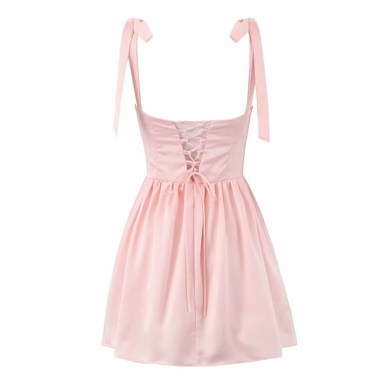 VESTIDO MINI APRIL PINK