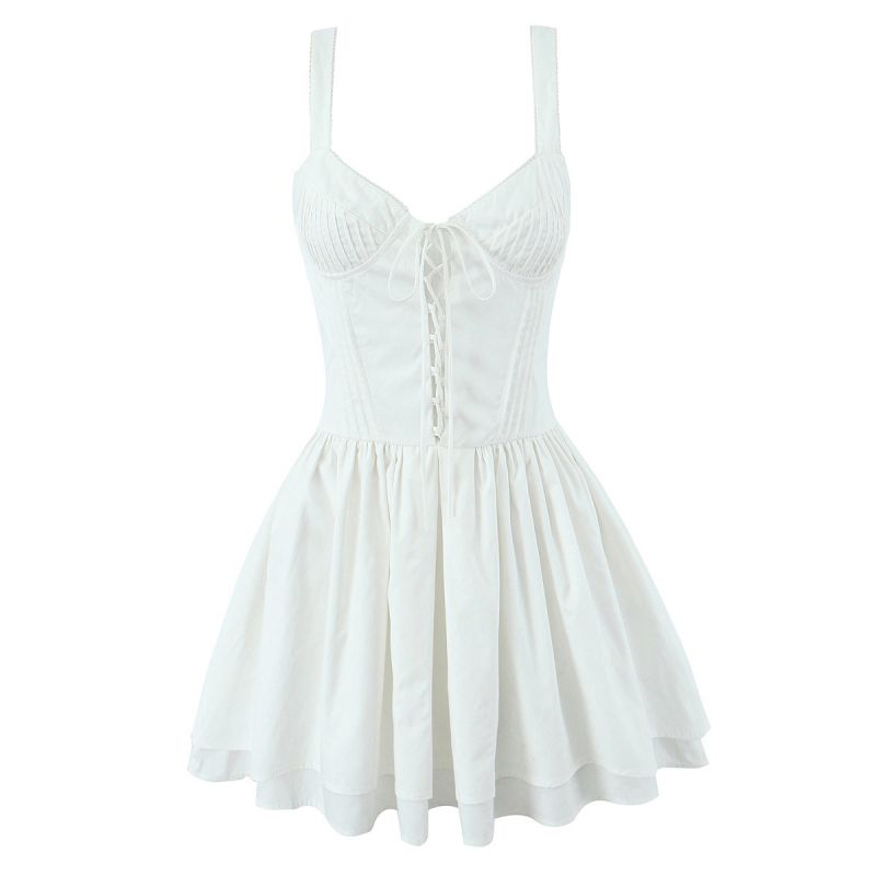 VESTIDO EMILY CORSET BLANCO