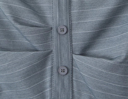 VESTIDO MINI CLARA GRIS