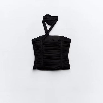 CORSET MESH CON FLOR
