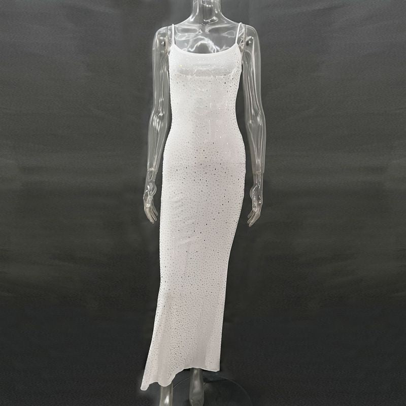 VESTIDO TIRANTES CON PIEDRAS