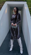 VESTIDO CON SILUETA