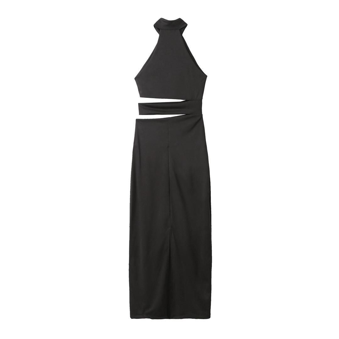 VESTIDO ABERTURA EN CINTURA