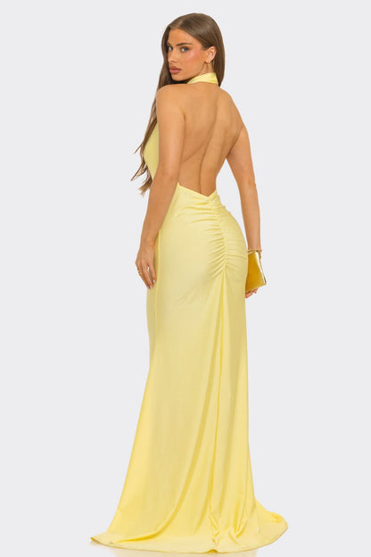 VESTIDO  MAXI LAYLA YELLOW