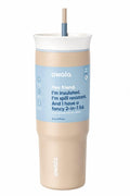 TERMO OWALA BEIGE 24 OZ