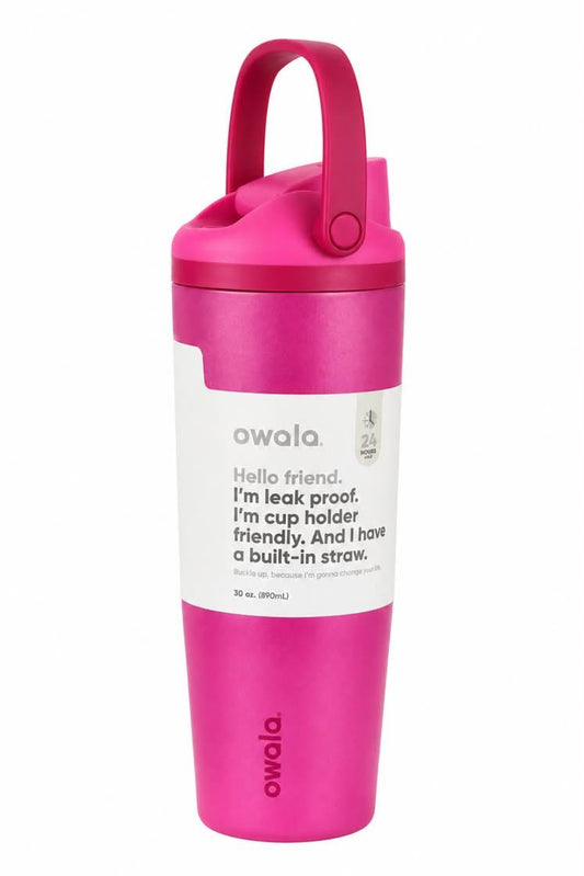 TERMO OWALA FUCSIA 30 OZ