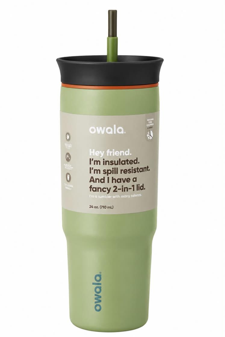 TERMO OWALA MENTA 24 OZ