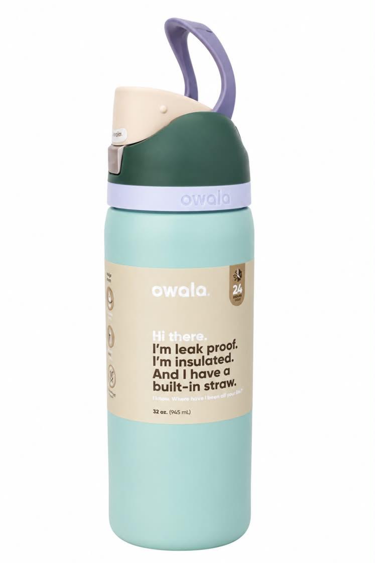 TERMO OWALA  MENTA 32 OZ