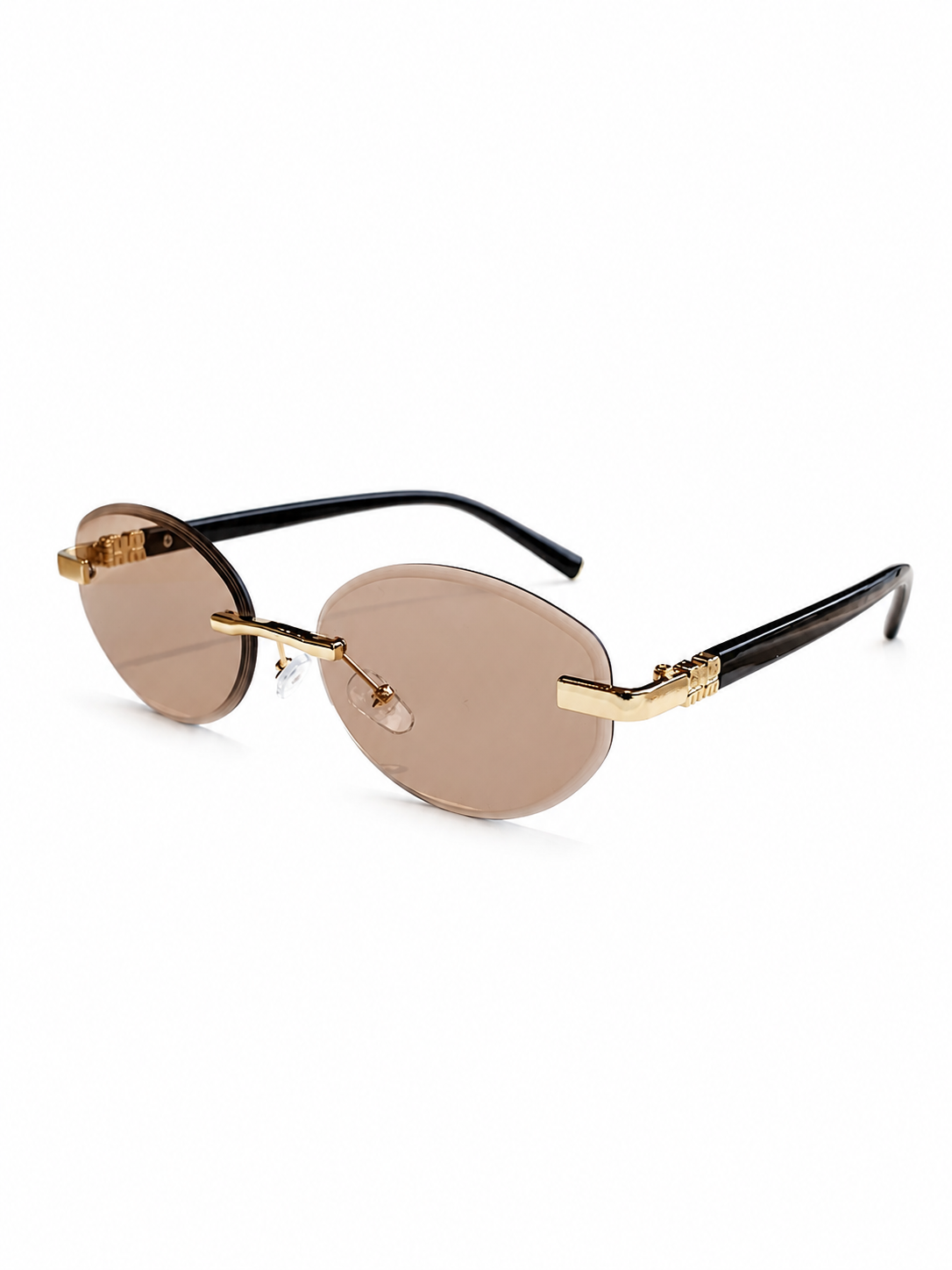 LENTE CAFÉ TRANSPARENTE AURA RETRO