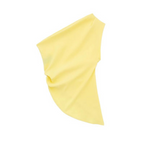 BLUSA AMARILLA UN HOMBRO