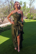 VESTIDO MAXI JADE VERDE OLIVO