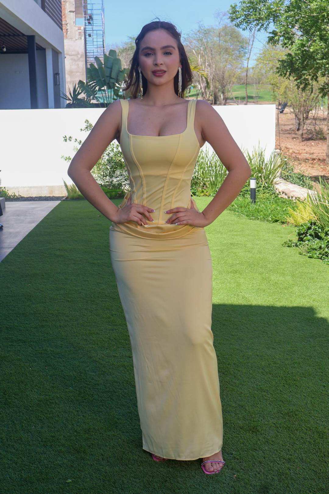 VESTIDO MARSELLA LIGHT YELLOW