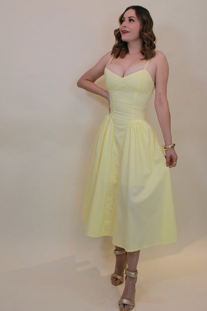 VESTIDO LIZETH YELLOW