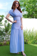 VESTIDO SKYLAR BABY BLUE MESH