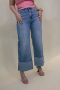PANTALÓN VIBRANT FIOREL MEZCLILLA CLARA