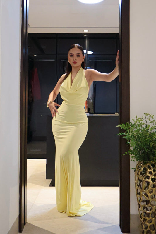 VESTIDO  MAXI LAYLA YELLOW