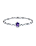 PULSERA MIRIAM MORADO