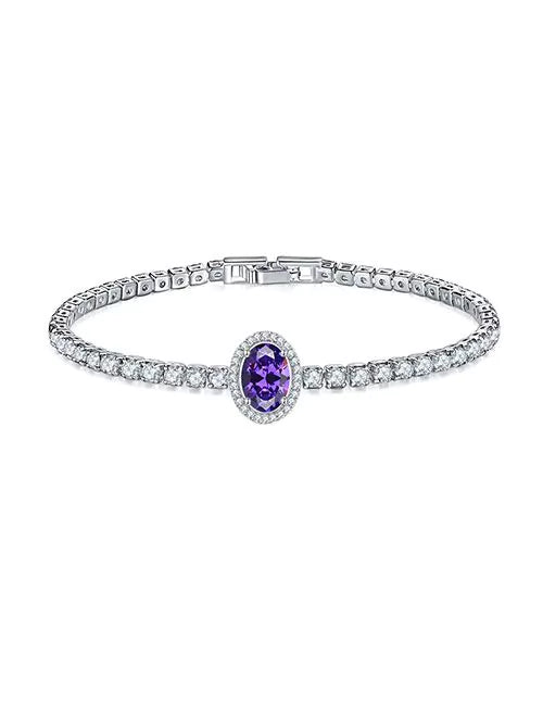 PULSERA MIRIAM MORADO
