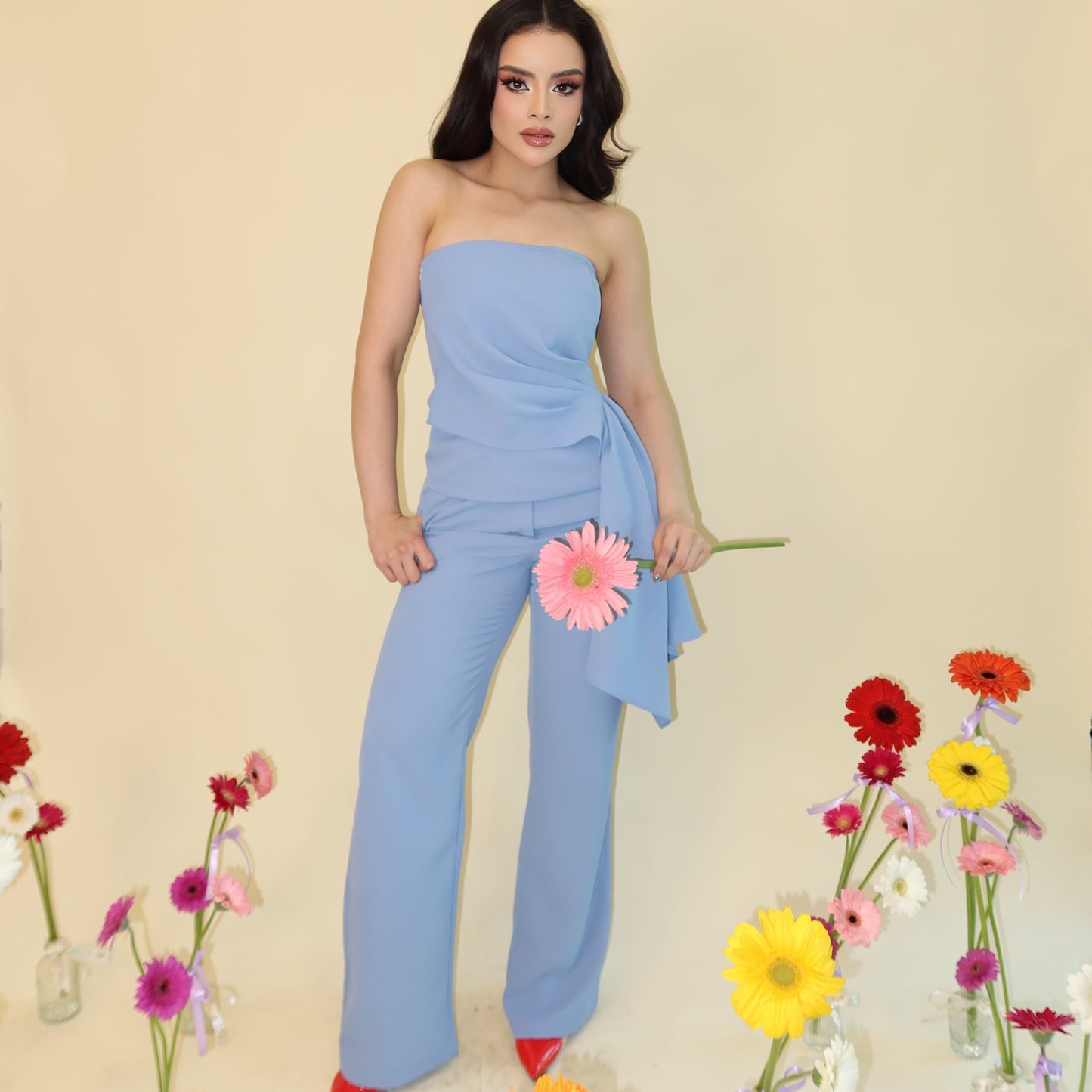 SET BABY BLUE SAMANTHA