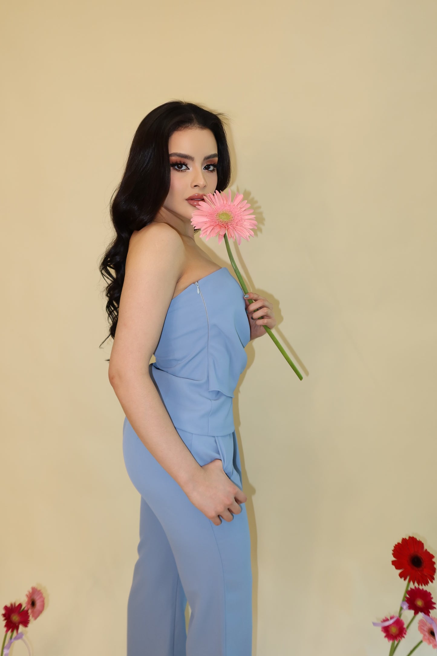 SET BABY BLUE SAMANTHA