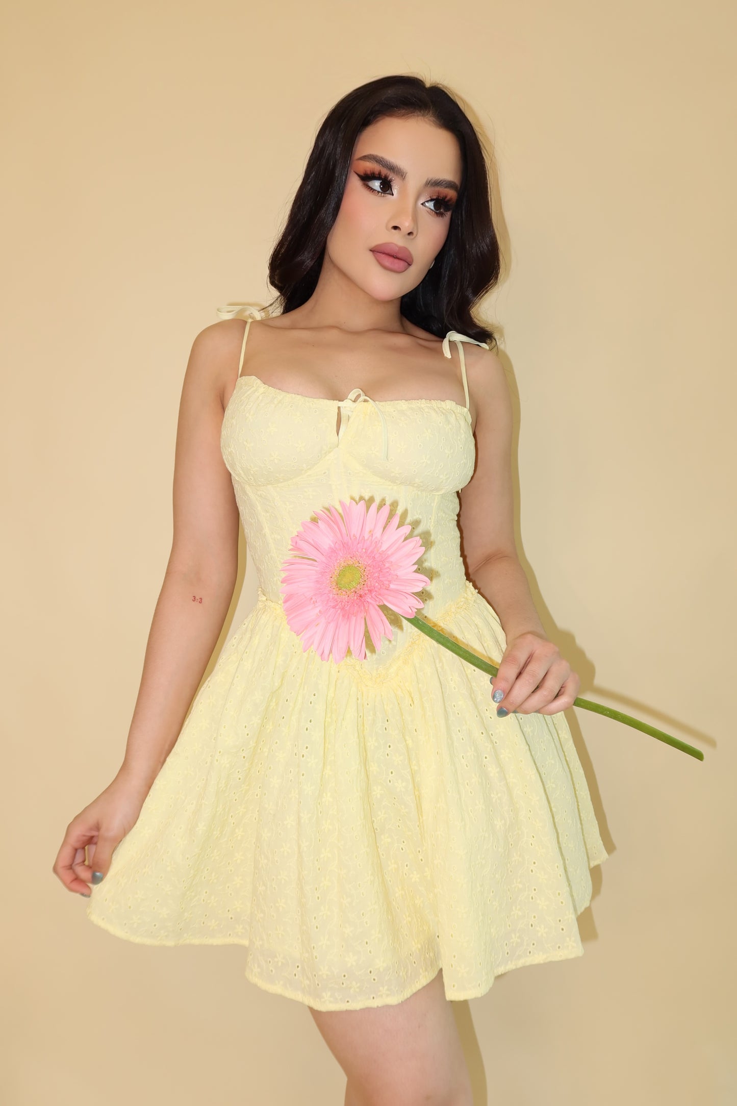 VESTIDO AMARILLO CAMILA
