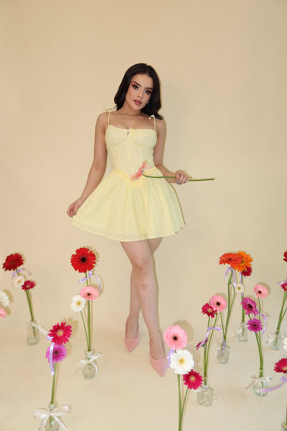 VESTIDO AMARILLO CAMILA
