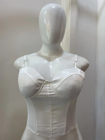 CORSET BUSTIER BLANCO