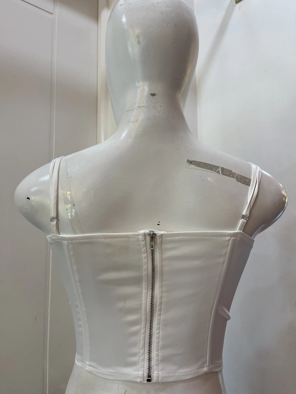 CORSET BUSTIER BLANCO