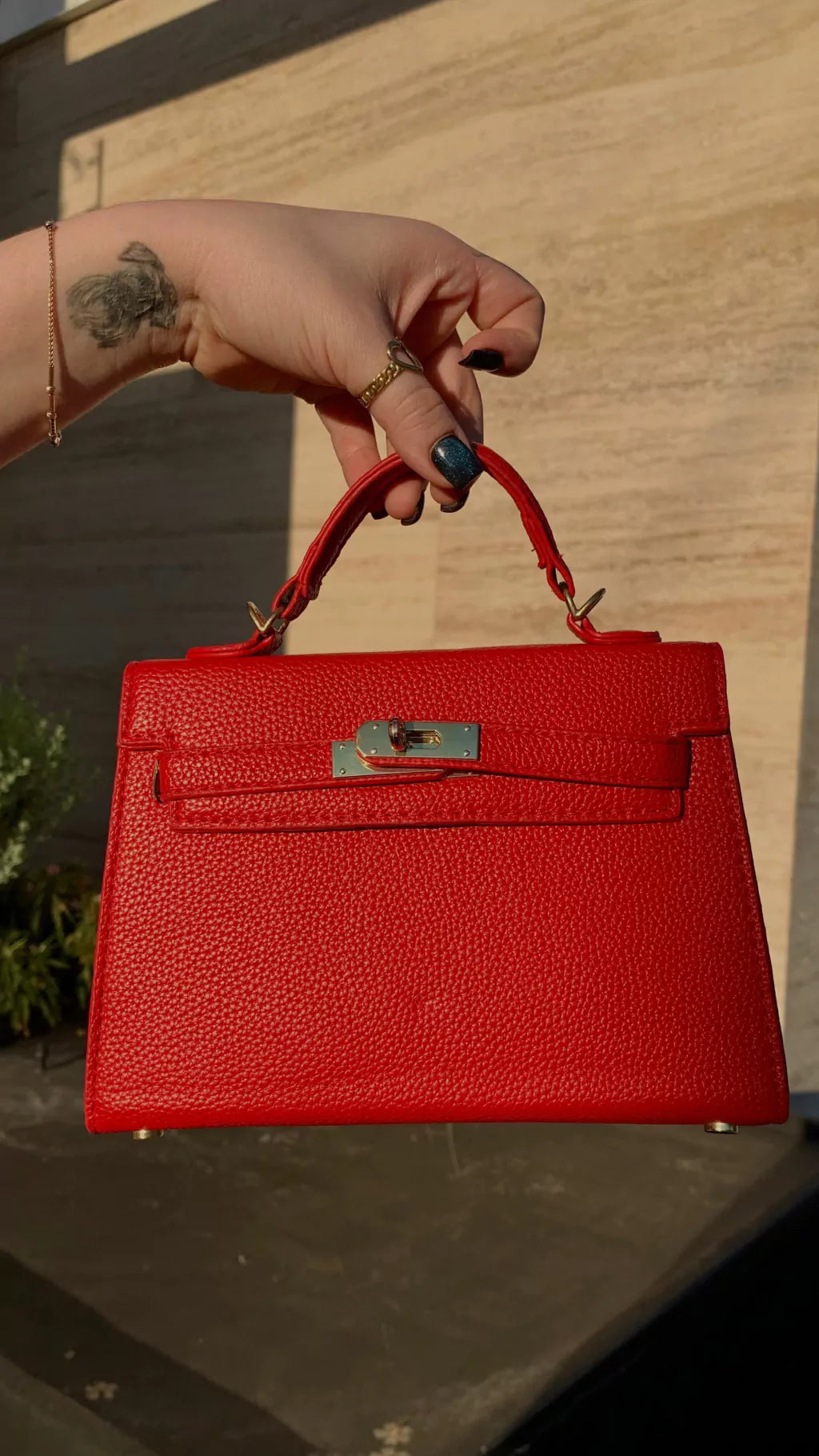 BOLSO DUPE HMS MINI ROJA