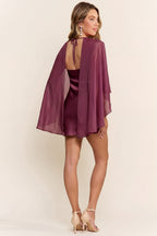 VESTIDO JENNIE PLUM MINI