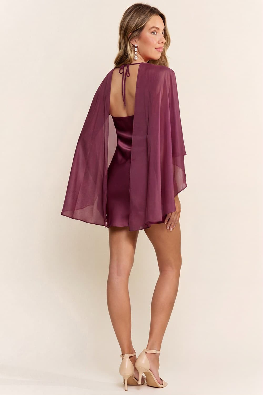 VESTIDO JENNIE PLUM MINI