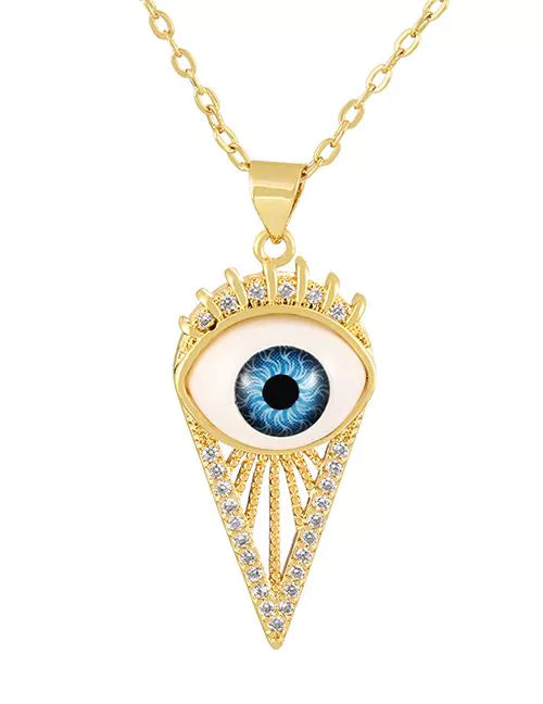 CADENA REYNA AZUL CIELO