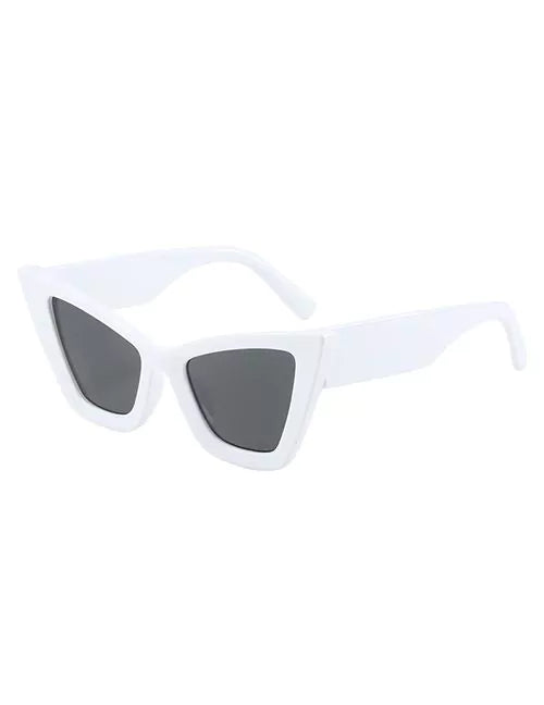 LENTE CAT EYE GRUESO BLANCO