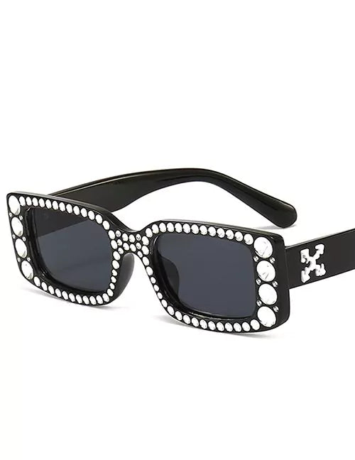 LENTE OFFW CON PIEDRAS NEGRO