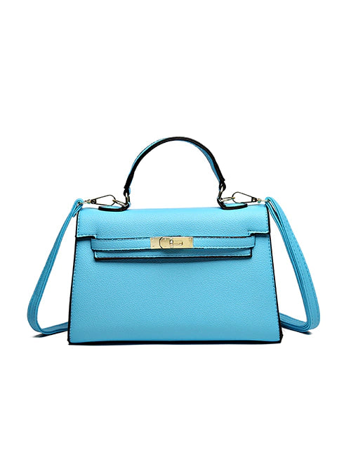 BOLSA DUPE HMS MEDIANA AZUL CIELO