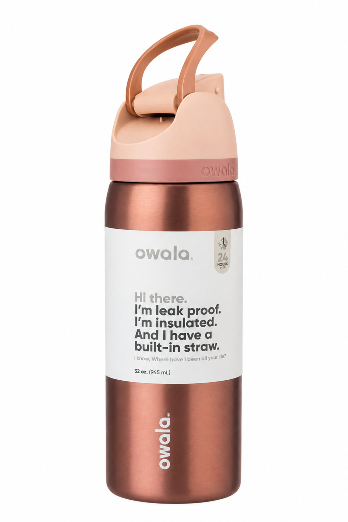 TERMO OWALA DORADO 32 OZ