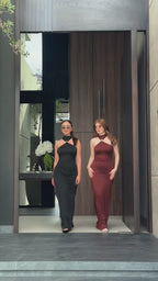 VESTIDO MAXI BRIELLE NEGRO