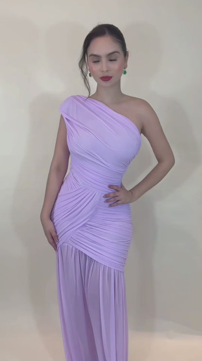 VESTIDO ELIANA LILA MAXI