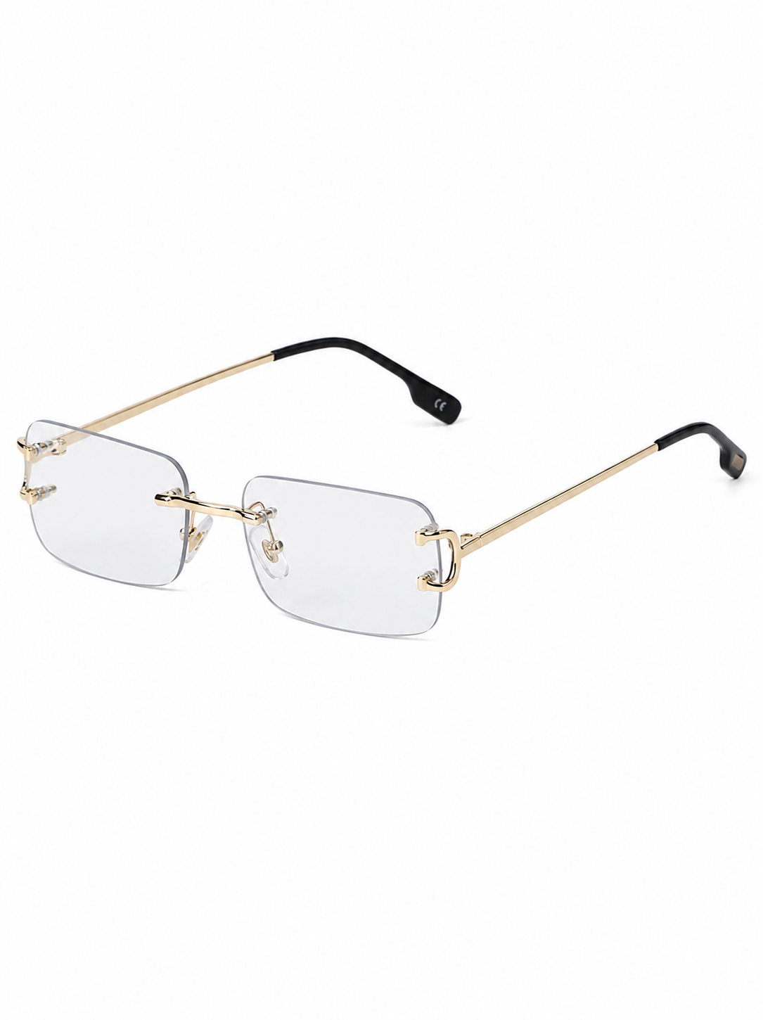 LENTE AZUL RECTANGLE FRAMELESS