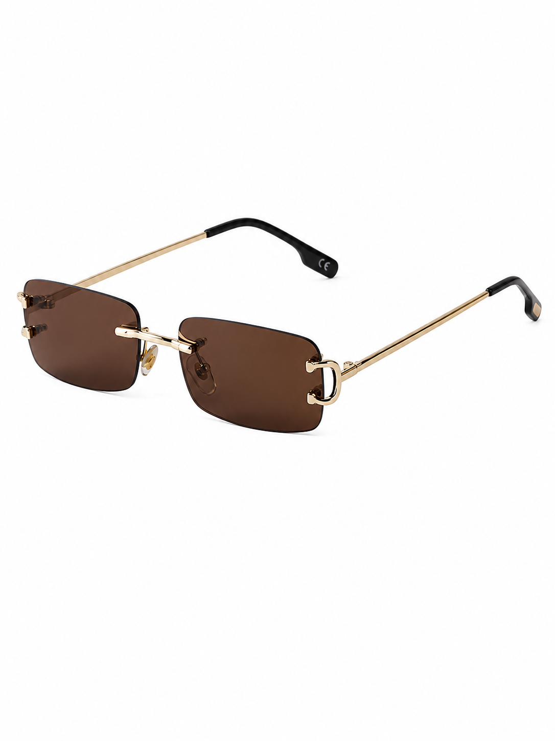 LENTE CAFÉ RECTANGLE FRAMELESS