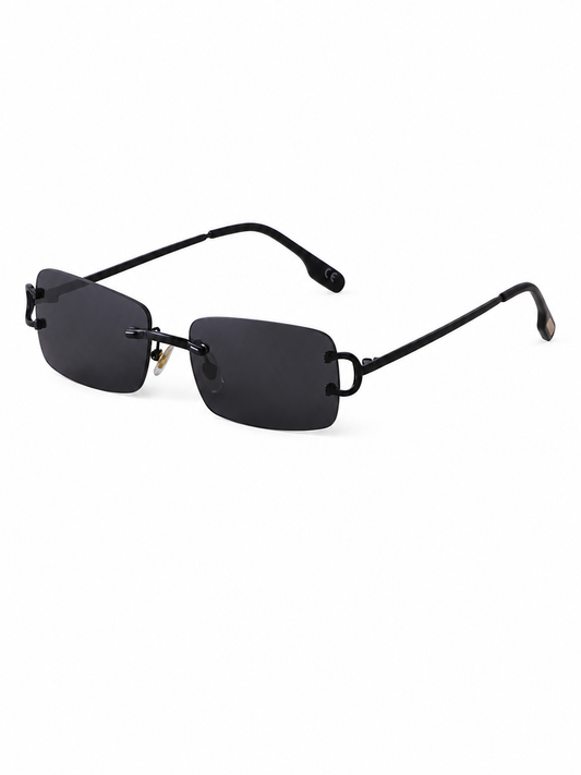LENTE TOTAL BLACK RECTANGLE FRAMELESS