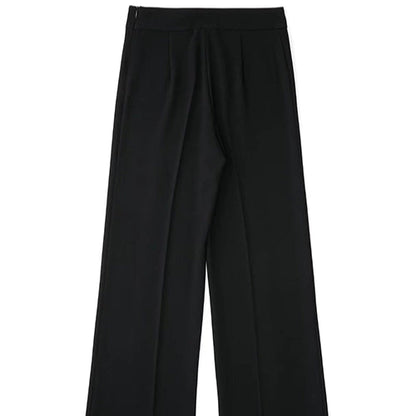 PANTALON DE VESTIR CON CIERRE NEGRO